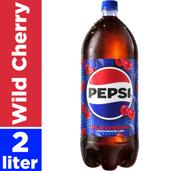 Soft Drinks Pepsi Cola, Wild Cherry hero