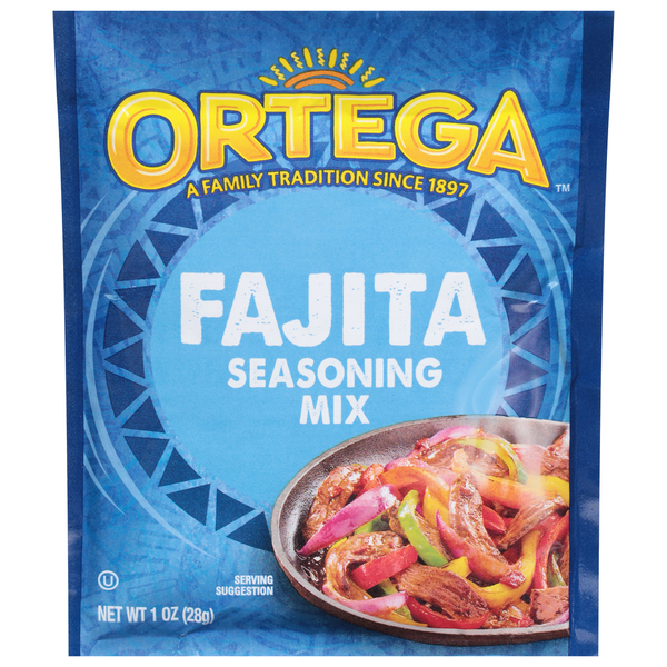 Spices & Seasonings Ortega Fajita Seasoning Mix, Kosher hero