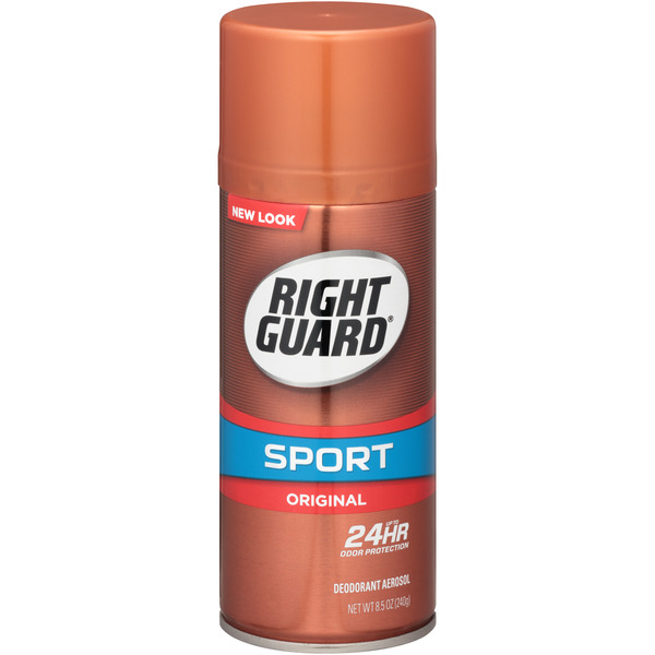 Deodorants Right Guard Sport Deodorant
Aerosol Spray, Original hero