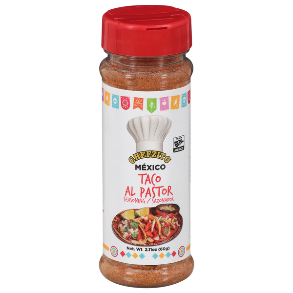 Mexican/Hispanic/Latino Foods Chefzito Seasoning, Taco Al Pastor hero