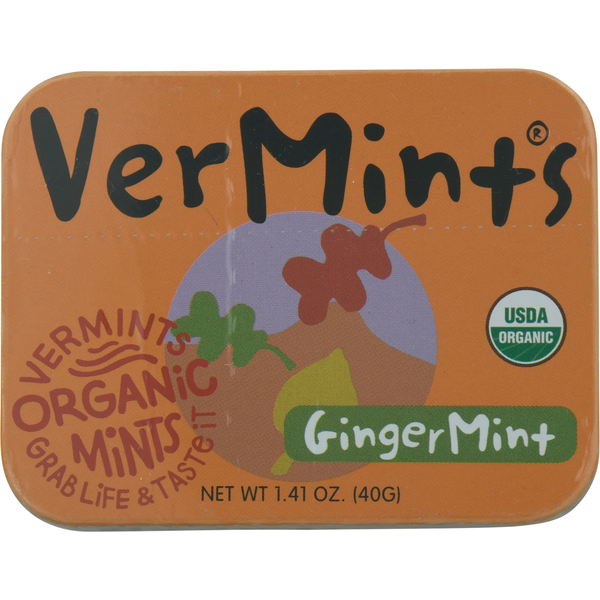 Mint & Gum VerMints Mints, Organic, Gingermint hero