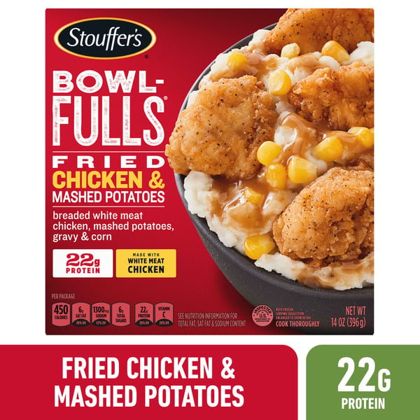 Frozen Meals Stouffer's Bowl-Fulls Fried Chicken & Mashed Potatoes Frozen Meal hero