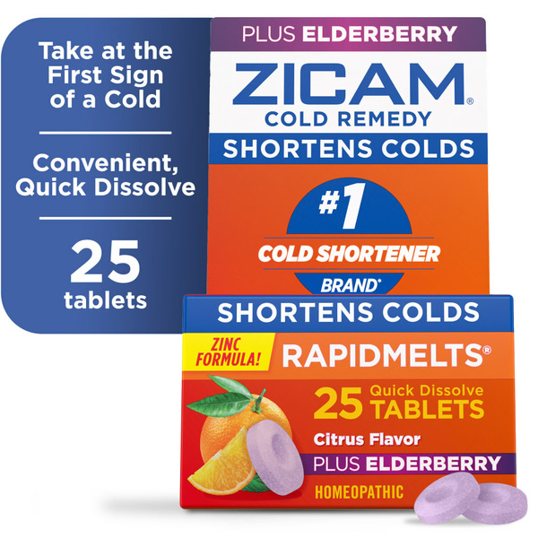 Zicam Cold Remedy Zinc Rapidmelts hero