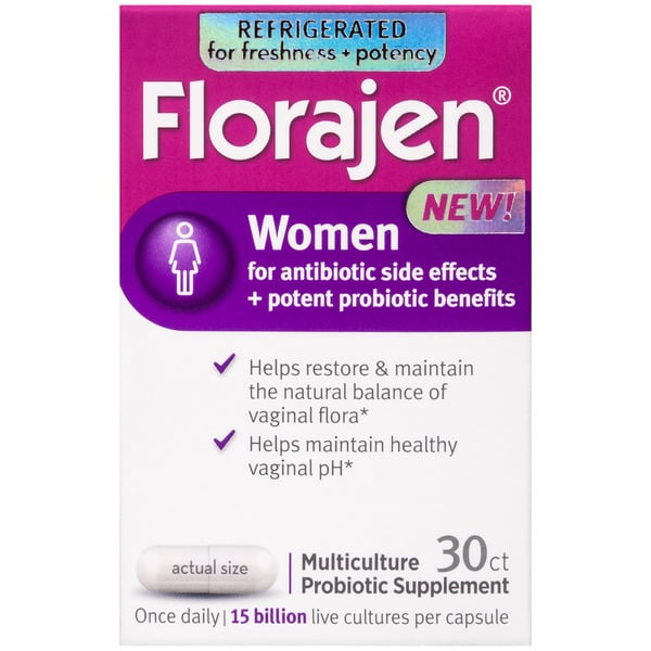 Vitamins & Supplements Florajen Refrigerated Probiotics for Women hero