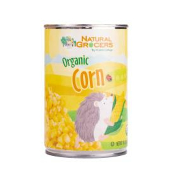 Canned & Jarred Vegetables Natural Grocers Organic Canned Corn hero