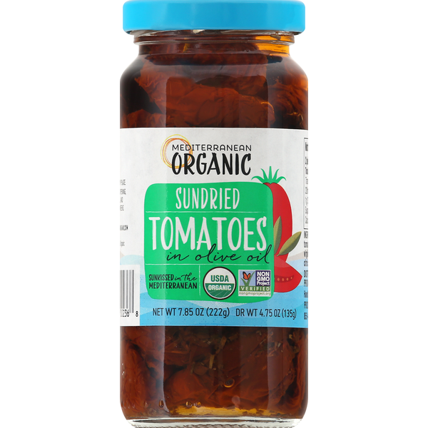 Mediterranean Organic Tomatoes in Olive Oil, Organic, Sundried hero