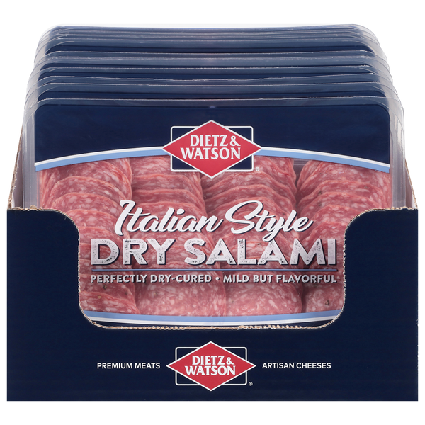 Lunch Meat Dietz & Watson Salami, Dry, Italian Style hero