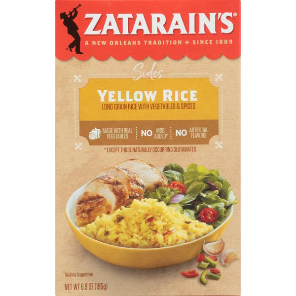 Boxed Meals & Side Dishes Zatarain's Yellow Rice Mix hero