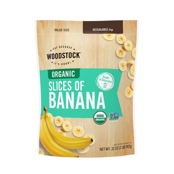 Fruit & Vegetable Snacks WOODSTOCK Organic Slices of Banana hero