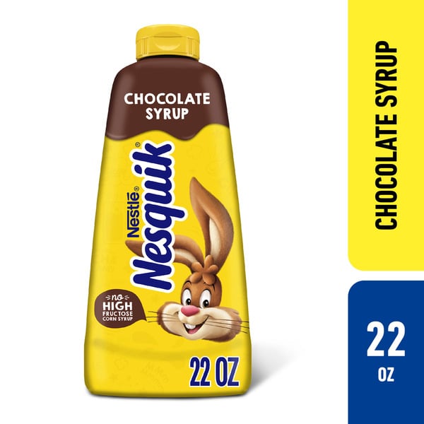 Honeys, Syrups & Nectars Nestlé NESQUIK Chocolate Syrup For Milk Or Ice Cream hero