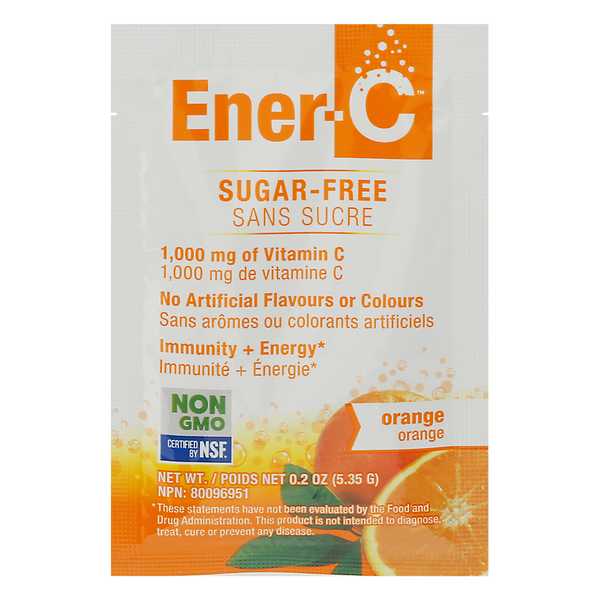 Vitamins & Supplements Ener-C Vitamin C, Sugar-Free, 1000 mg, Orange hero