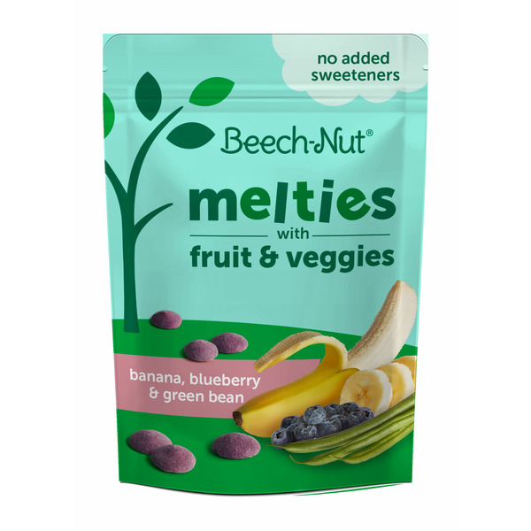 Baby Food & Formula Beech-Nut Fruit & Veggie Melties, Banana, Blueberry, Green Beans hero