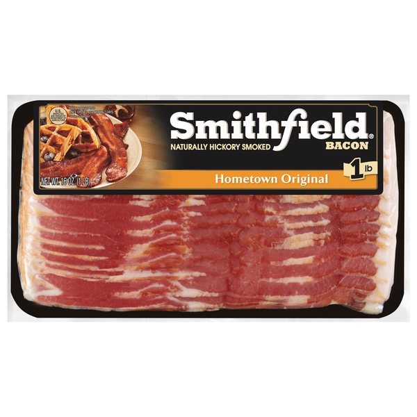 Hot Dogs, Bacon & Sausage Smithfield Hometown Original Bacon hero