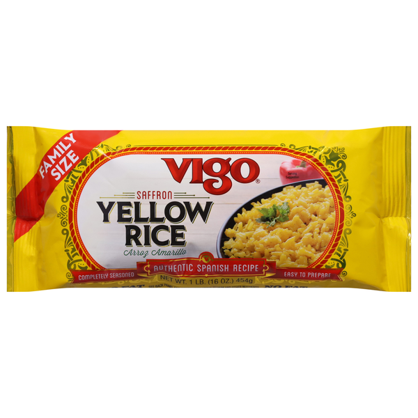 Grains, Rice & Dried Goods Vigo Rice, Yellow, Family Size hero