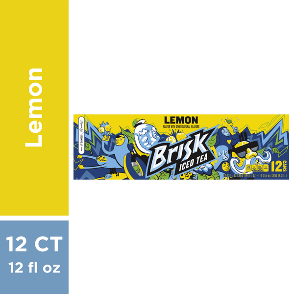 Tea and Lemonade Brisk Lemon Ice Tea - Pack hero