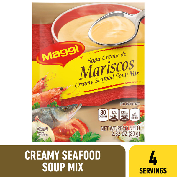 Soup, Broth & Bouillon Maggi Creamy Seafood Soup Mix hero