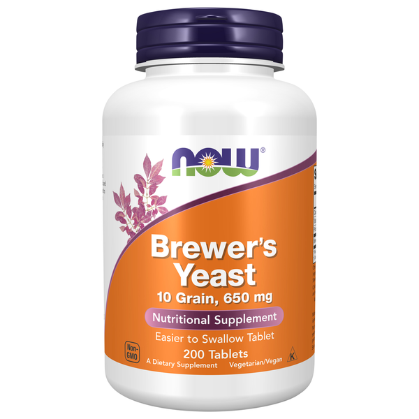 Vitamins & Supplements NOW Brewer's Yeast 650 mg hero