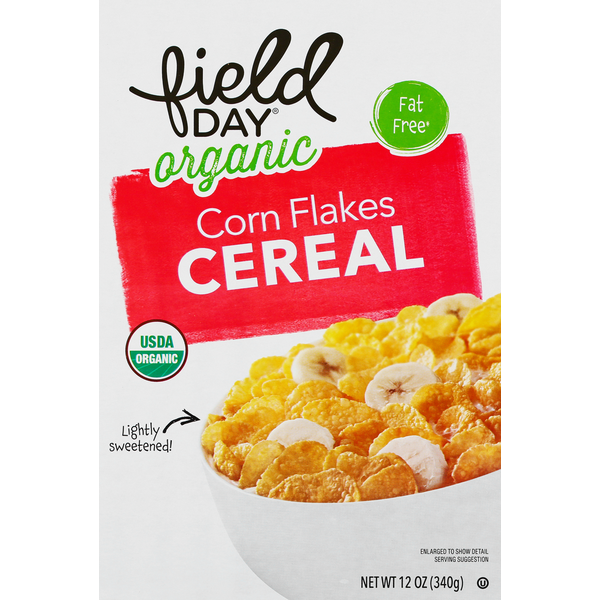 Cereal FIELD DAY Cereal, Organic, Corn Flakes hero