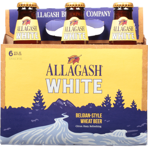 Beers & Coolers Allagash Beer, White hero