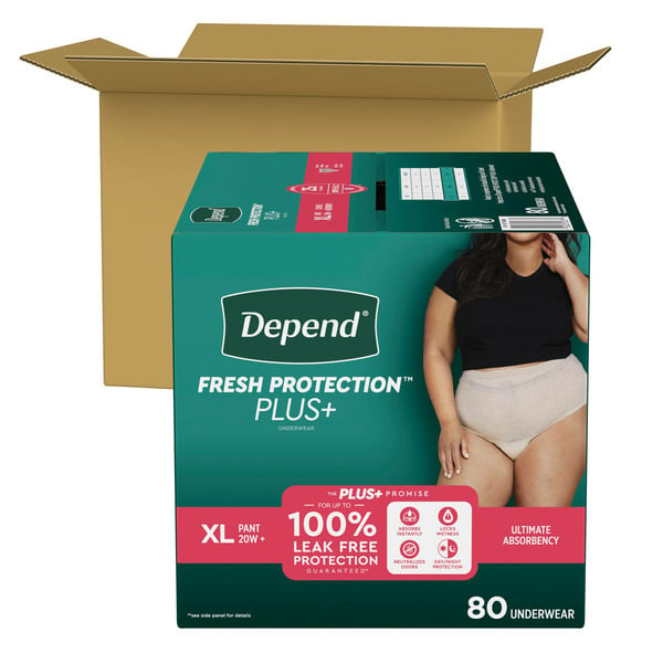 Costco Depend Protection Plus for Women for Incontinence Same Day