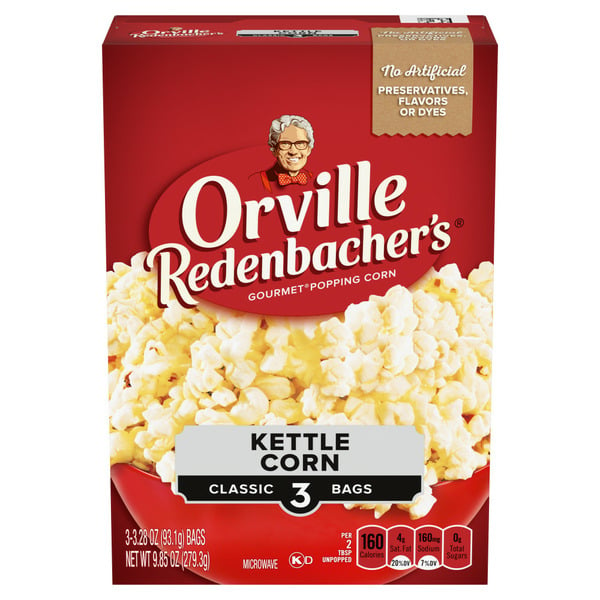 Popcorn & Jerky Orville Redenbacher's Kettle Corn Microwave Popcorn hero