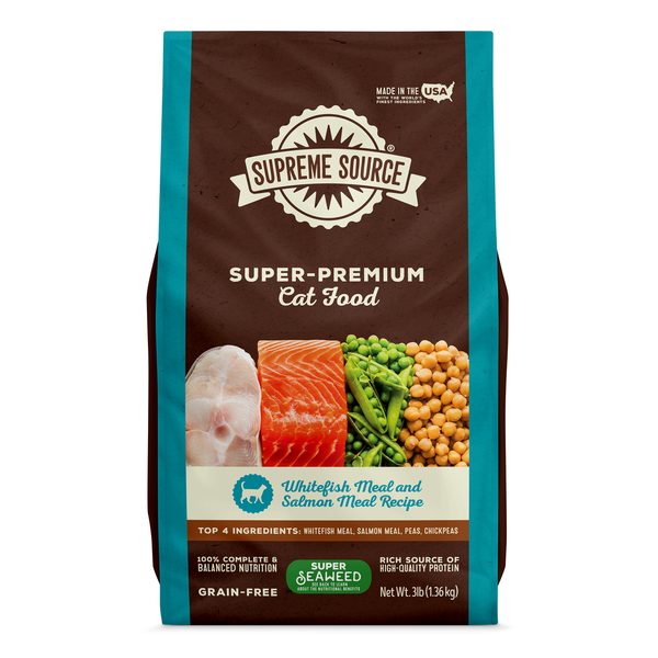 Cat Food & Care Supreme Source Grain Free Whitefish Meal and Salmon Meal Recipe Cat Food hero