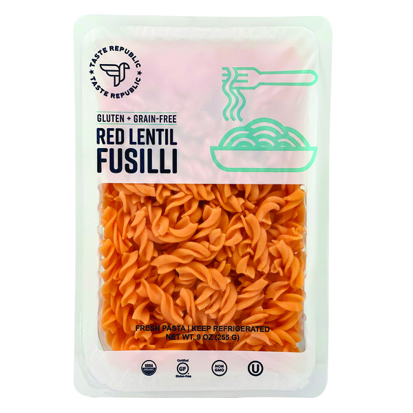 Taste Republic Red Lentil Fusilli, Gluten-free, Grain-free, Organic hero