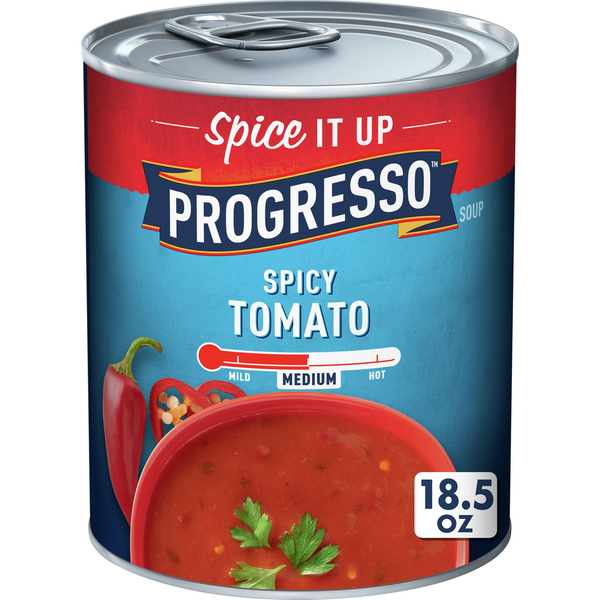 Soup, Broth & Bouillon Progresso Spicy Tomato Soup, Gluten Free, Ready To Serve hero