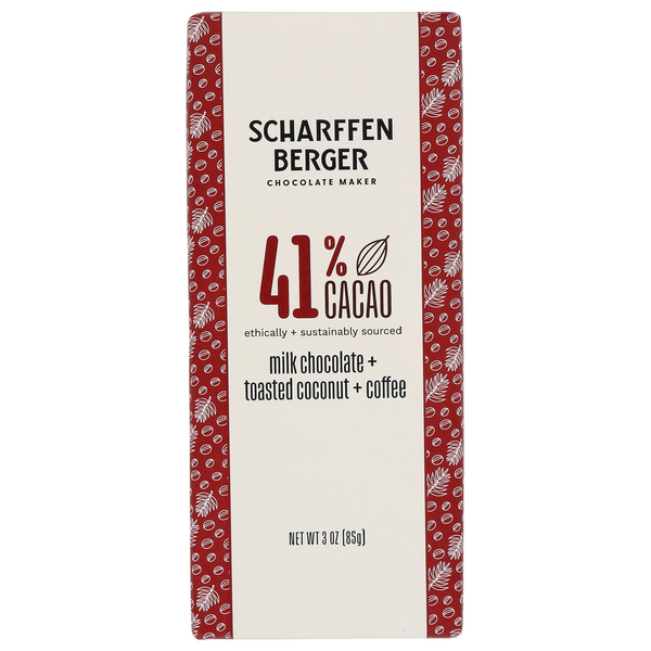 Candy & Chocolate Scharffen Berger Bar Choco Coconut Coffee hero