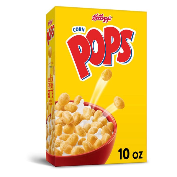 Cereal Kellogg's Corn Pops Breakfast Cereal, Kids Cereal, Family Breakfast, Original hero