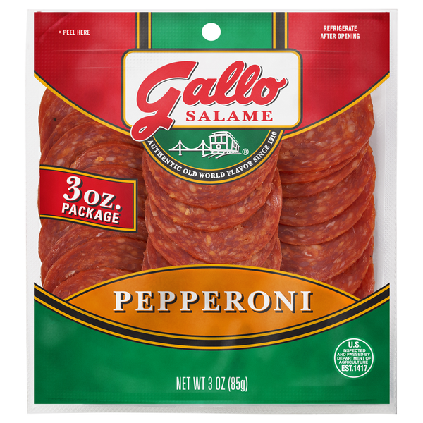 Lunch Meat Gallo Salame Pepperoni hero