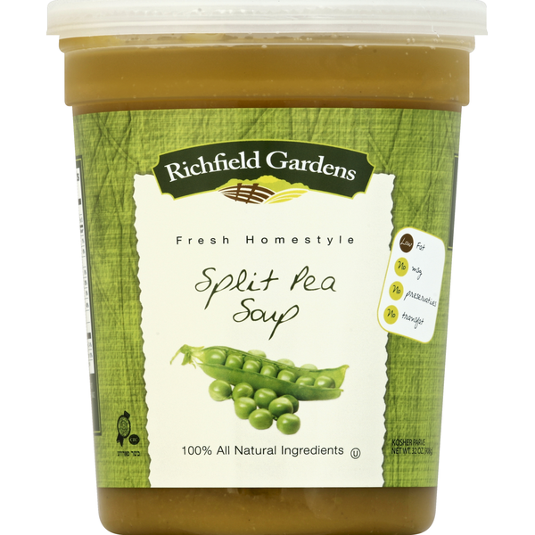 Prepared Soups & Salads Richfield Gardens Soup, Split Pea hero