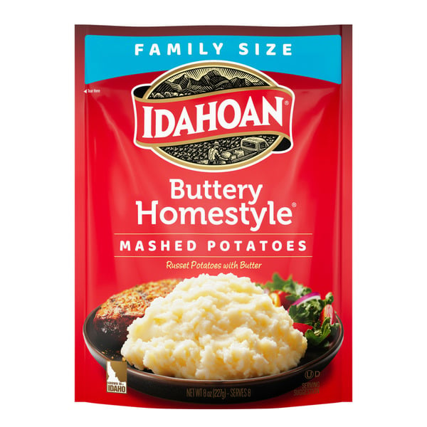 Boxed Meals & Side Dishes Idahoan® Buttery Homestyle® Mashed Potatoes Family Size hero