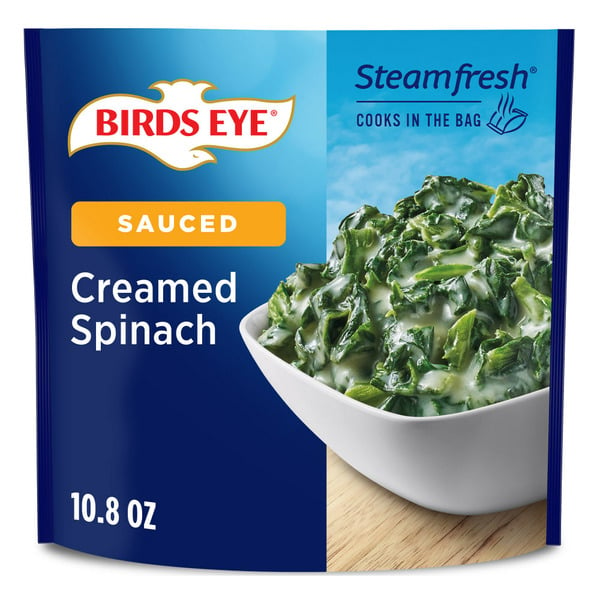 Frozen Appetizers & Sides Birds Eye Steamfresh Creamed Spinach Frozen Vegetables hero