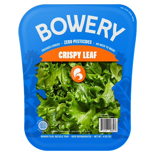 Packaged Vegetables & Fruits Bowery Crispy Leaf hero