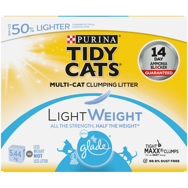 Cat Food & Care Purina Tidy Cats LightWeight with Glade Clear Springs Multi-Cat hero