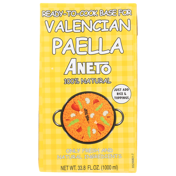 More International Foods Aneto Valencian Paella Base hero