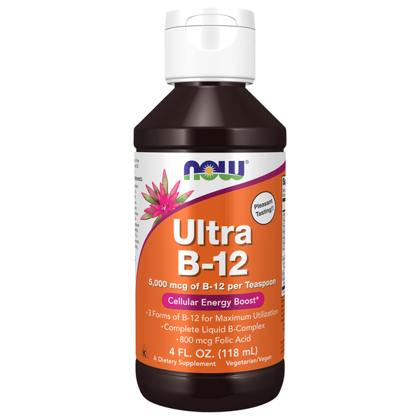 Vitamins & Minerals NOW Ultra B 12 Liquid hero