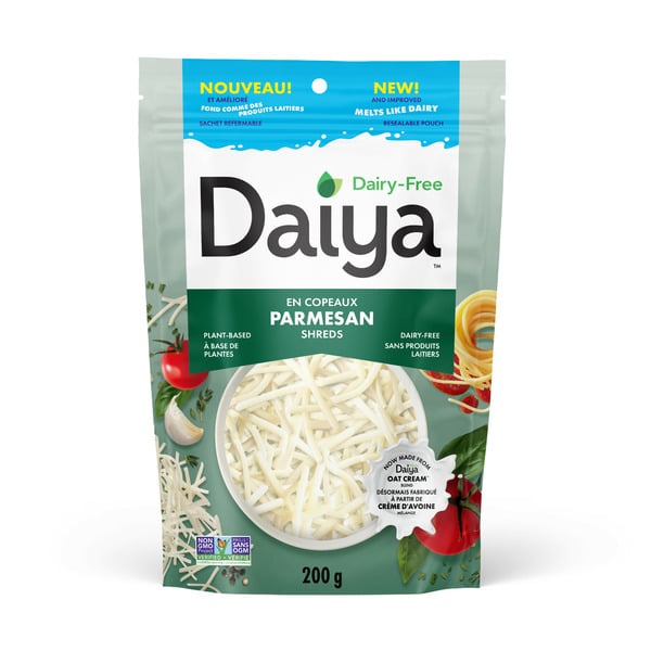 Condiments Daiya Dairy Free Parmesan Cheese Shreds hero