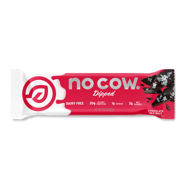 No Cow Dipped Protein Bar, Chocolate Sea Salt hero