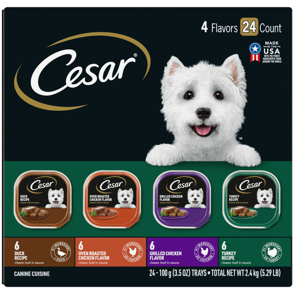 Dog Food Cesar Wet Dog Food Variety Pack hero