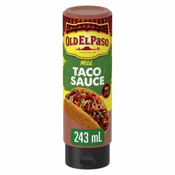 Spices & Seasonings Old El Paso Taco Sauce Mild hero