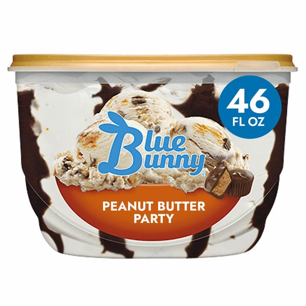 Ice Cream & Ice Blue Bunny Peanut Butter Party Frozen Dessert hero