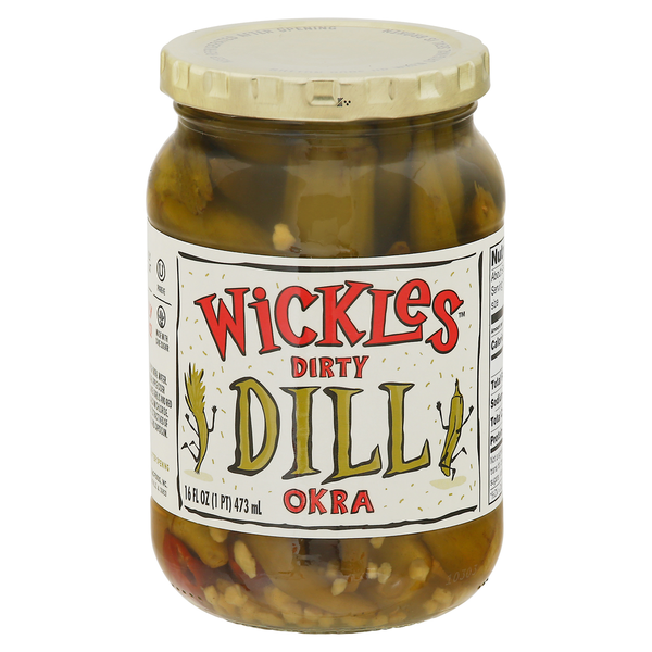 Pickled Goods & Olives Wickles Okra, Dirty Dill hero