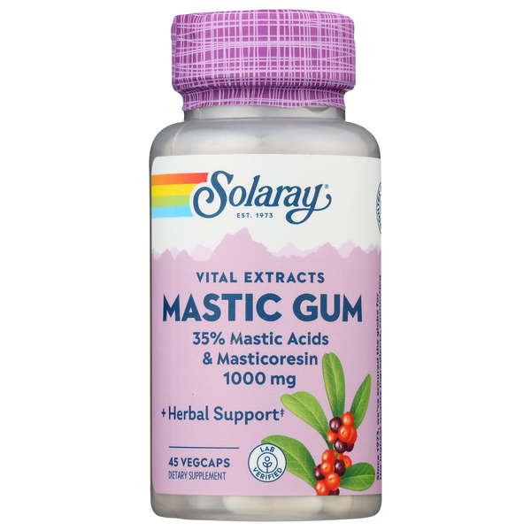 Digestive Aids/Enzymes/Cleanses Solaray Mastic Gum Extra hero