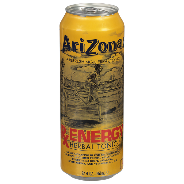 AriZona Herbal Tonic, Rx Energy hero