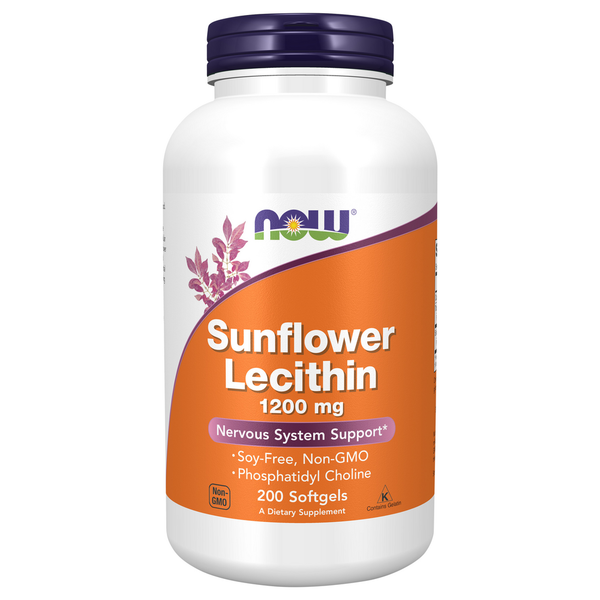 Vitamins & Supplements NOW Sunflower Lecithin Softgels hero