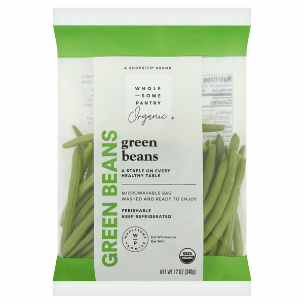 Packaged Vegetables & Fruits Wholesome Pantry Organic Green Beans hero