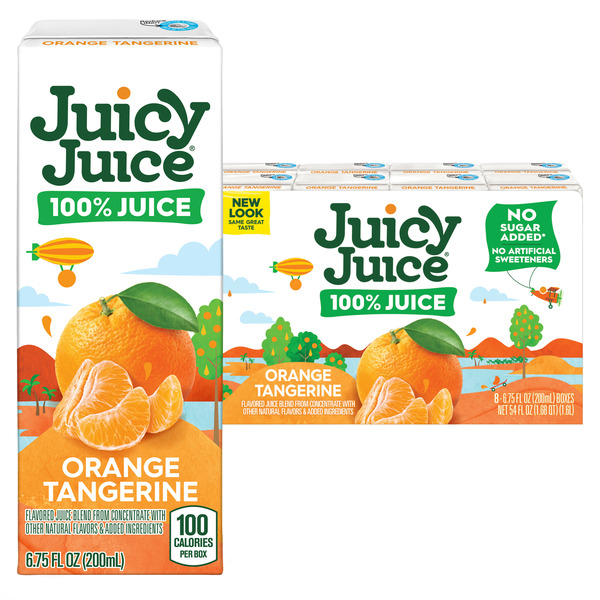 Juice & Nectars Juicy Juice Orange Tangerine hero