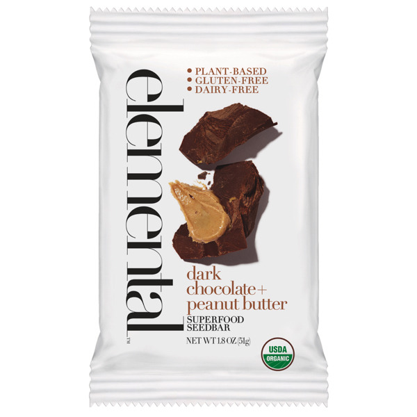 Energy & Granola Bars Elemental Superfood Dark Chocolate, Peanut Butter, Superfood Seedbar hero